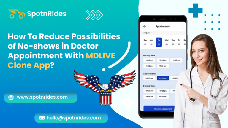 How To Reduce Possibilities Of No Show In Doctor Appointments With MDLIVE Clone App 768x432 
